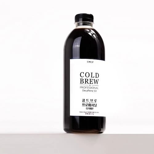 냉장 콜드브루 프로페셔널 5.0 디카페인 1000ml (업체별도 무료배송)