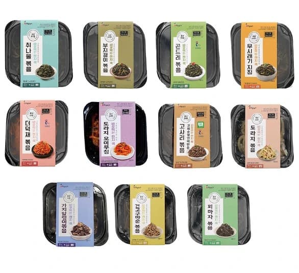 바로먹는 렌지쿡 100g 골라담기(업체별도 무료배송)