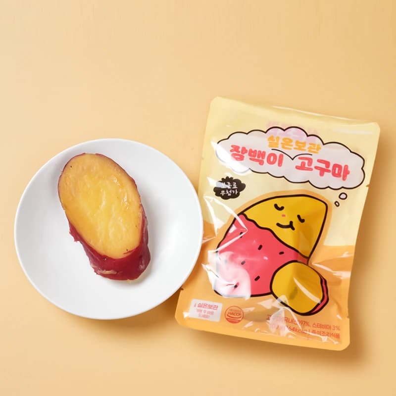 바로먹는 실온 꿀 고구마 100g x 10팩 (3개이상 구매가능) (업체별도 무료배송)