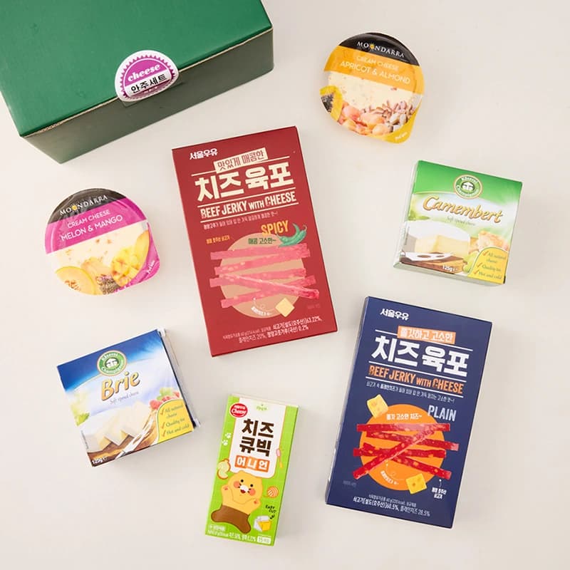 치즈선물세트 (안주세트 7종구성) (업체별도 무료배송)