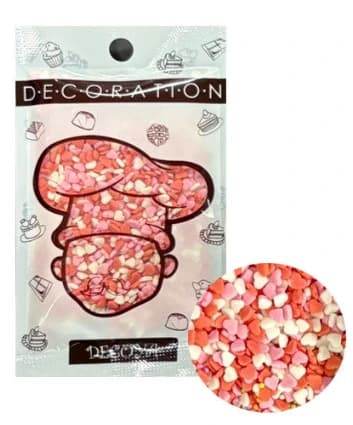 미니삼색하트 12g 토핑 과자 2개 이상 구매 가능