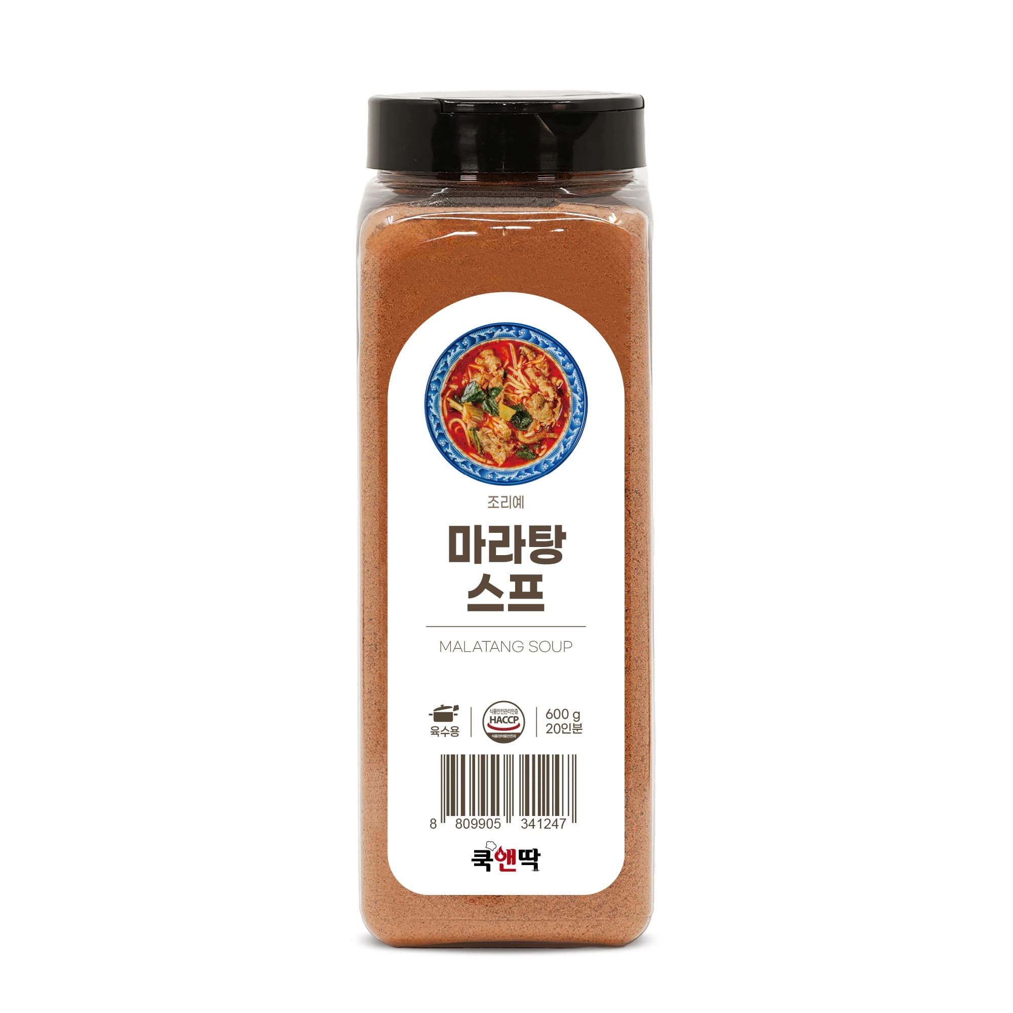 쿡앤딱 마라탕 스프 600g (마라장 훠궈 샹궈 마라 소스 재료 마라탕재료)(업체별도 무료배송)