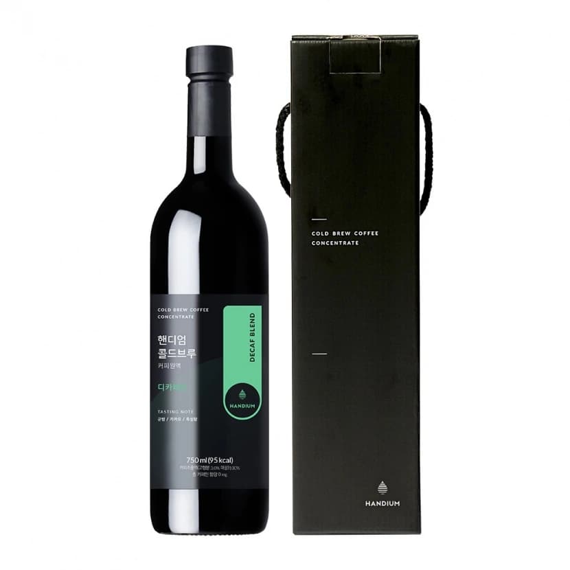 콜드브루 원액 디카페인 블랜드 750ml (업체별도 무료배송)