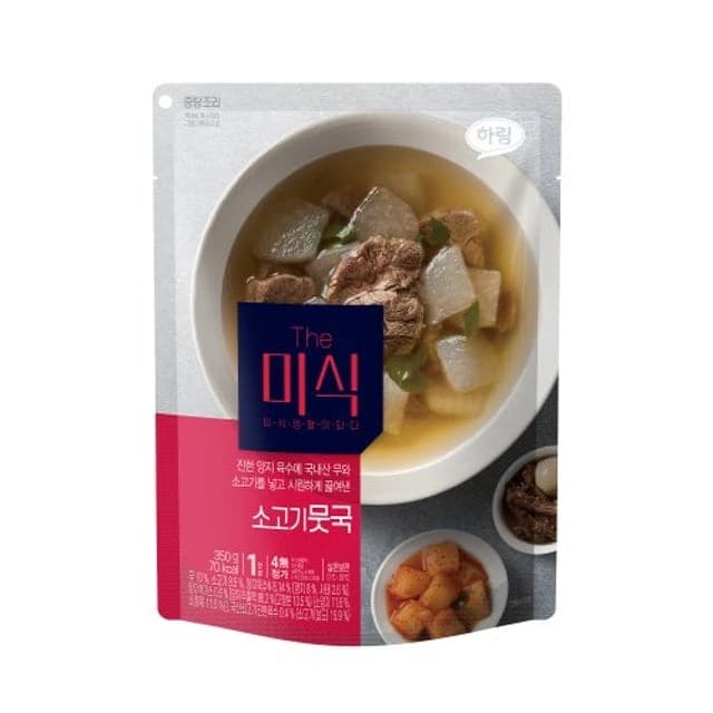 더미식 소고기뭇국 350g