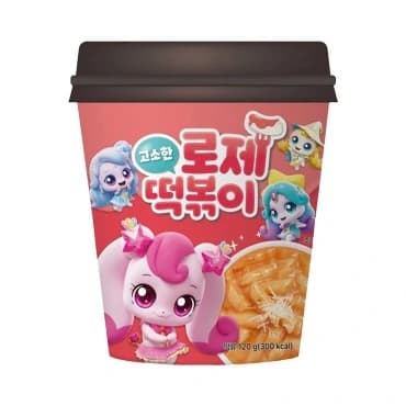 티니핑 로제떡볶이 120g
