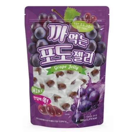 까먹는 포도젤리 500g (약 100개입) x 2봉 (업체별도 무료배송)