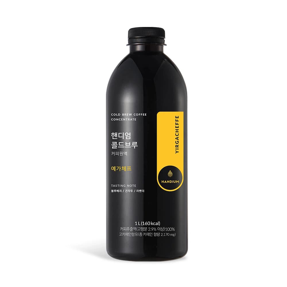콜드브루 원액 에티오피아 예가체프 1L (업체별도 무료배송)