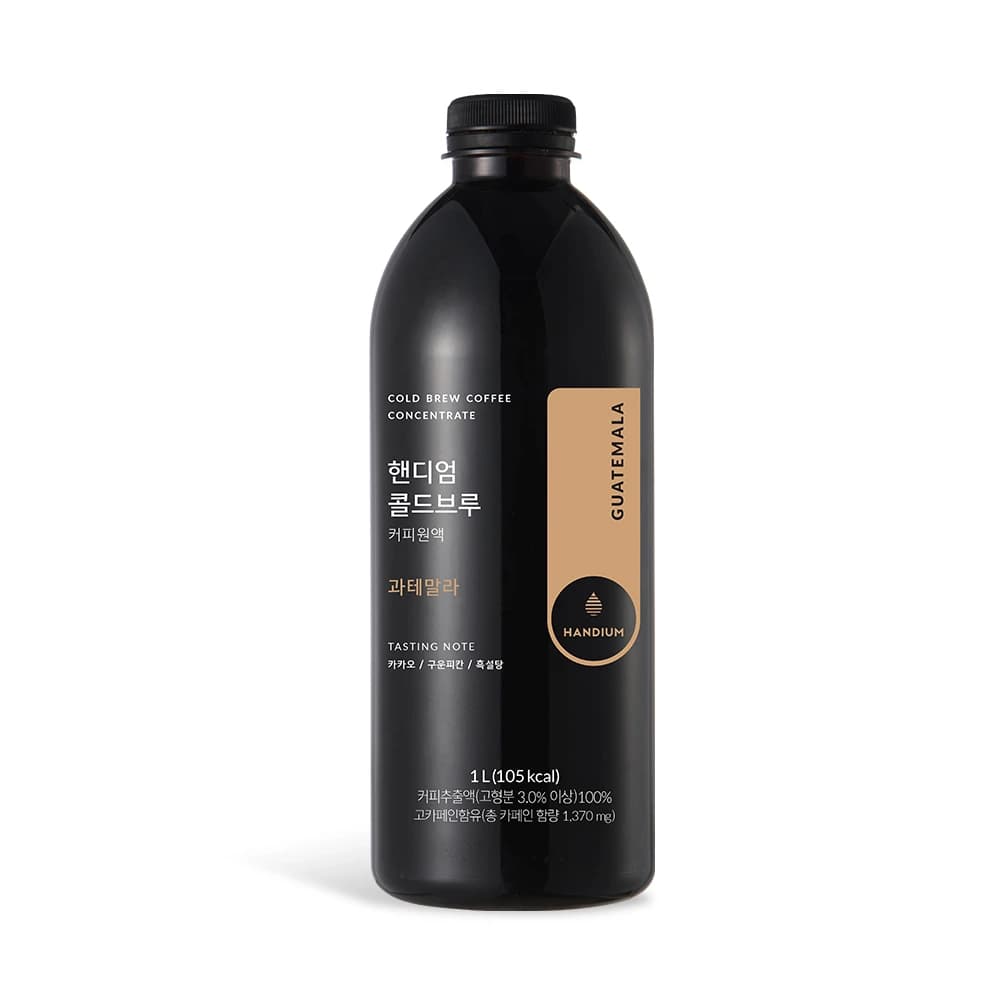 콜드브루 원액 과테말라 1L (업체별도 무료배송)