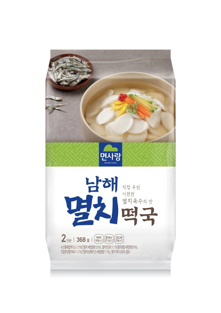 남해멸치떡국 368g 2인분