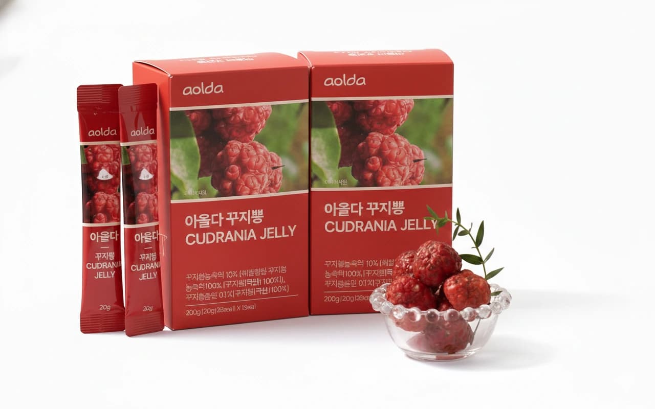 아올다 꾸지뽕 젤리 20g*15포 x 2개(30포) (업체별도 무료배송)