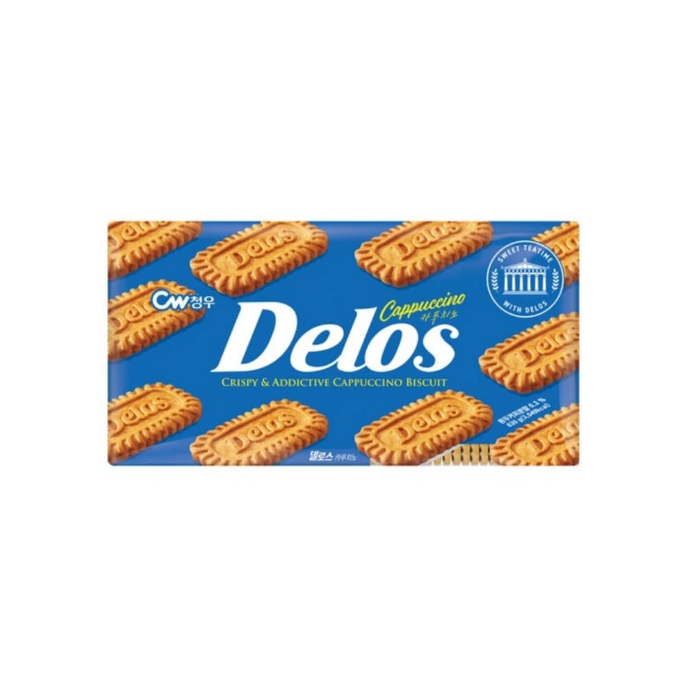 청우식품 델로스 카푸치노 쿠키 630g x 5개 (업체별도 무료배송)