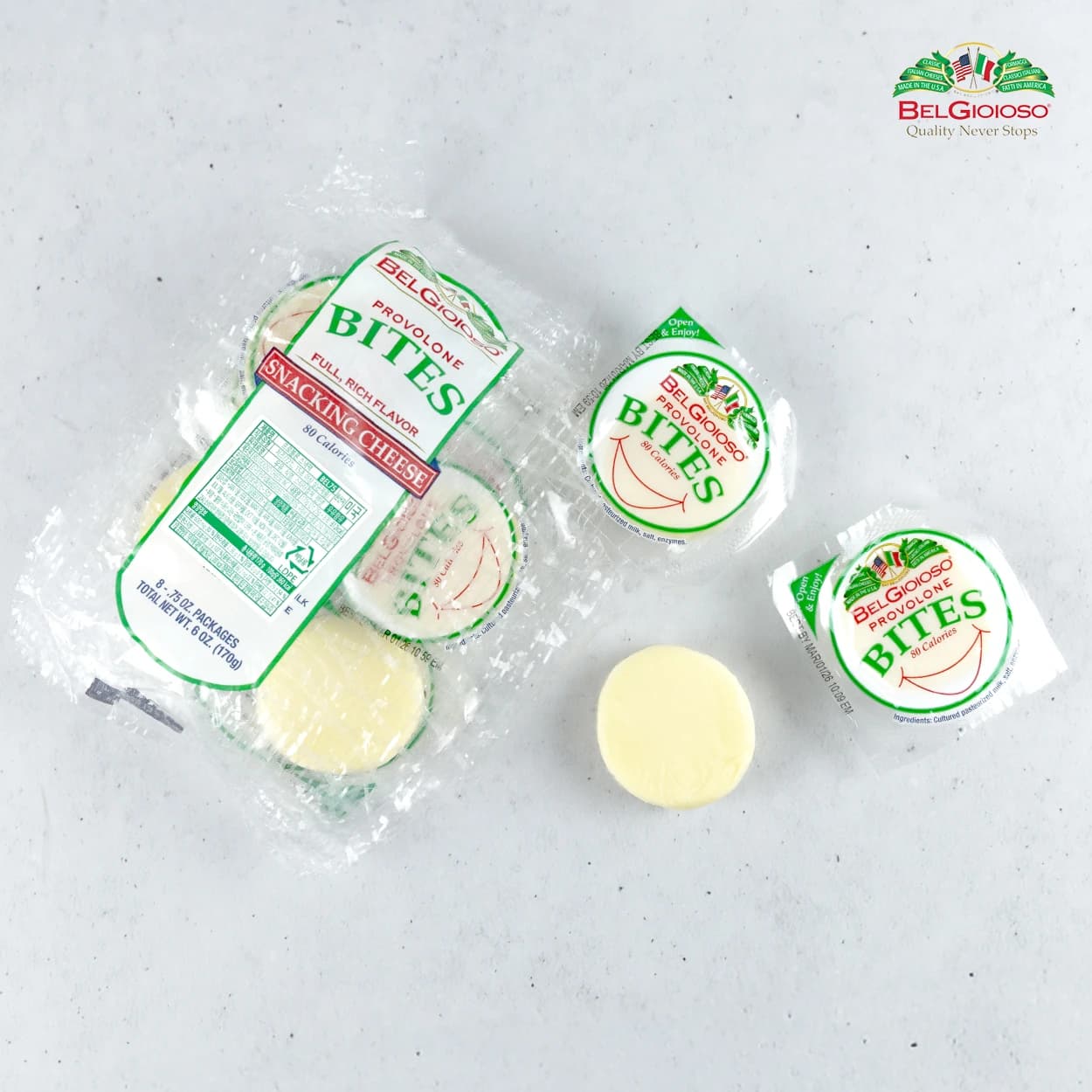 벨지오이오소 프로볼론 치즈 스낵팩 170g x 4개 (업체별도 무료배송)