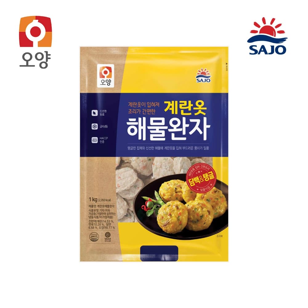 사조 계란옷해물완자 1kg
