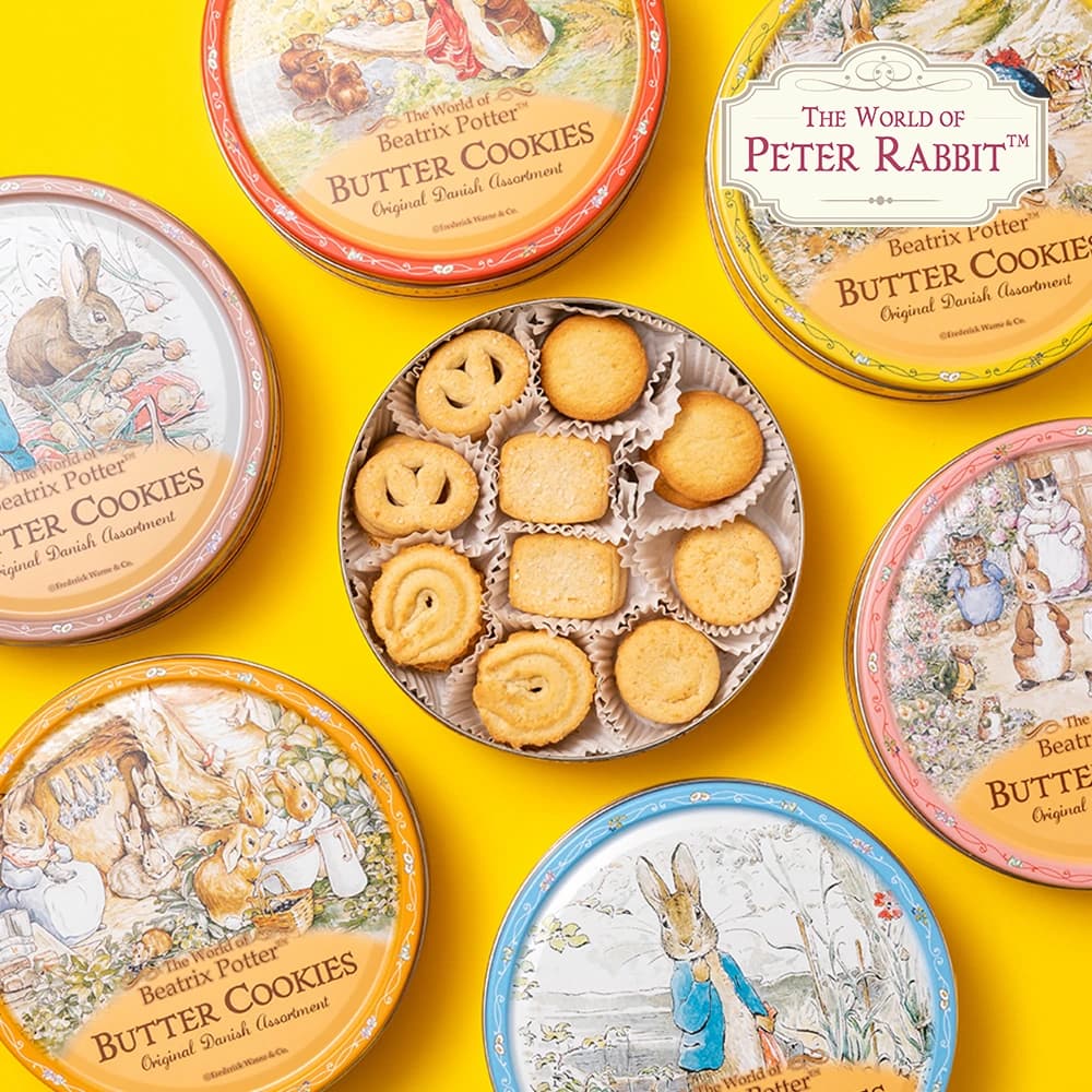 피터래빗 버터쿠키 454g 틴케이스 1개