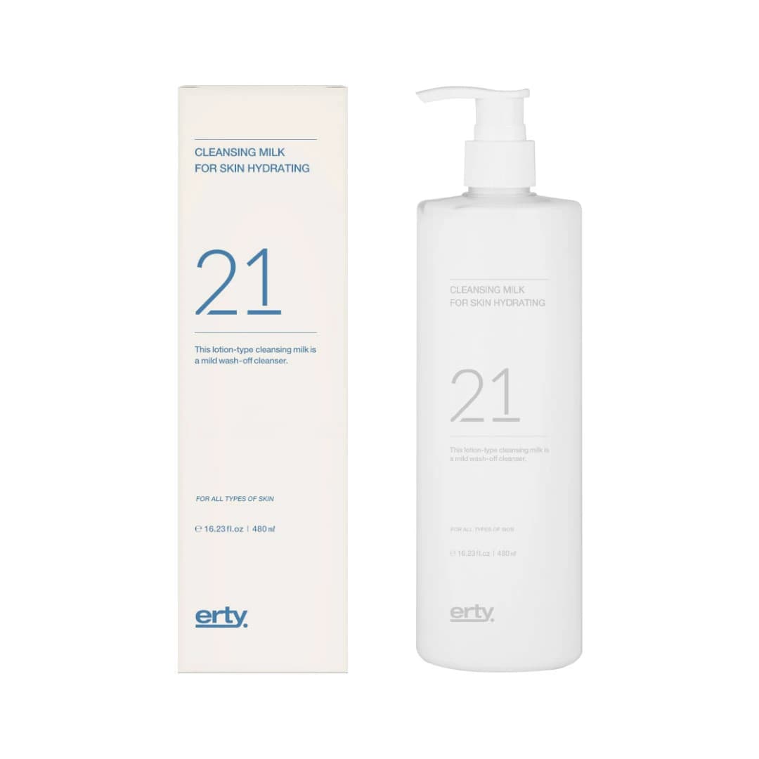 21 클렌징 밀크 포 스킨 하이드레이팅 480ml