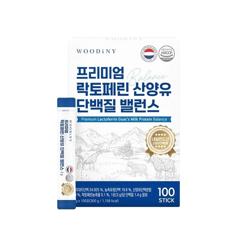 프리미엄 락토페린 산양유 단백질 밸런스 3g*100포 (업체별도 무료배송)