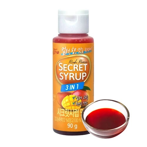 시크릿시럽 망고 90g