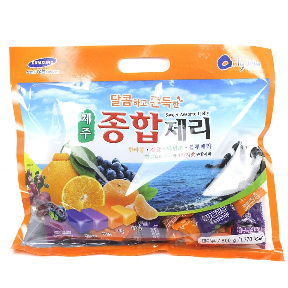 제주도 과일 종합제리 500g (업체별도 무료배송)