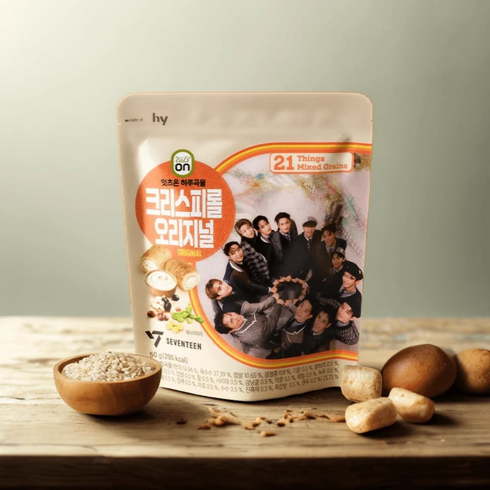 잇츠온 하루곡물 크리스피롤 오리지널/초코 50g (10개이상 구매가능) (업체별도 무료배송)