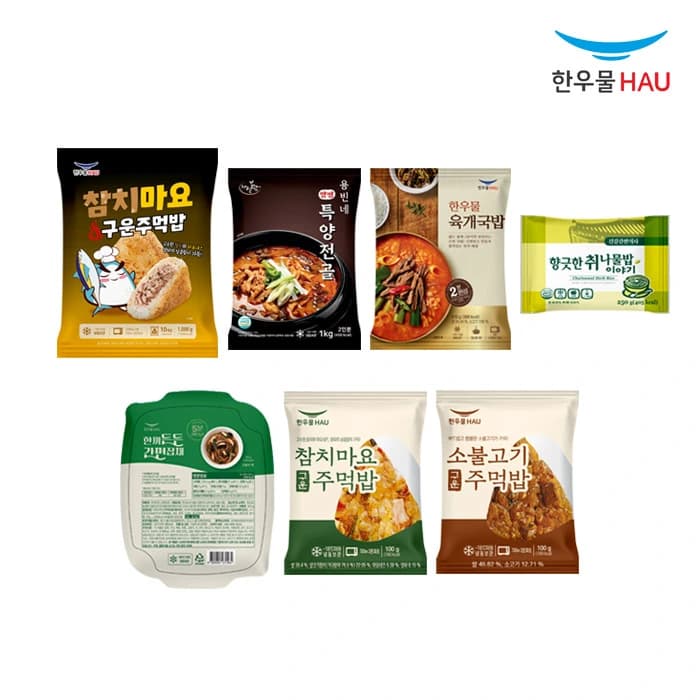 간편 잡채 300g x 5개(5인분)+자연맘 용빈네 특양전골 1kg x 2봉 (4인분) 외 5종 택1 (업체별도 무료배송)