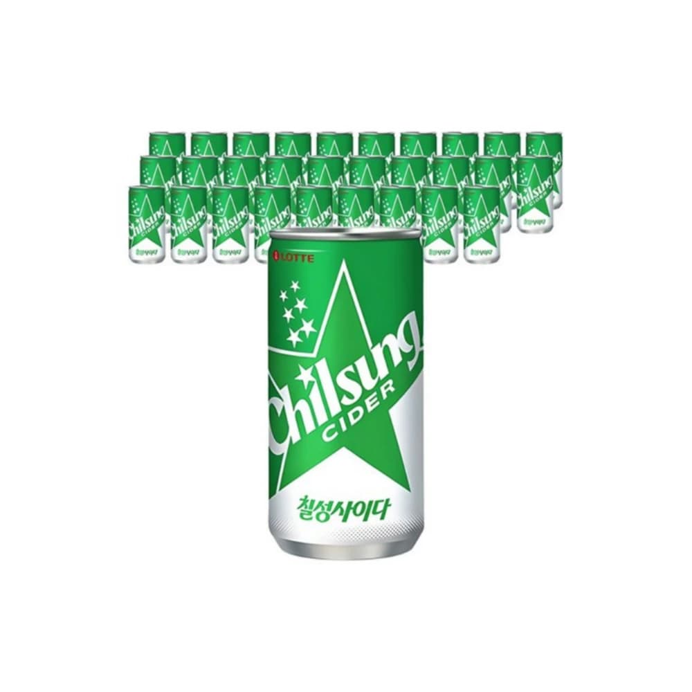 롯데 칠성사이다 210ml 30개