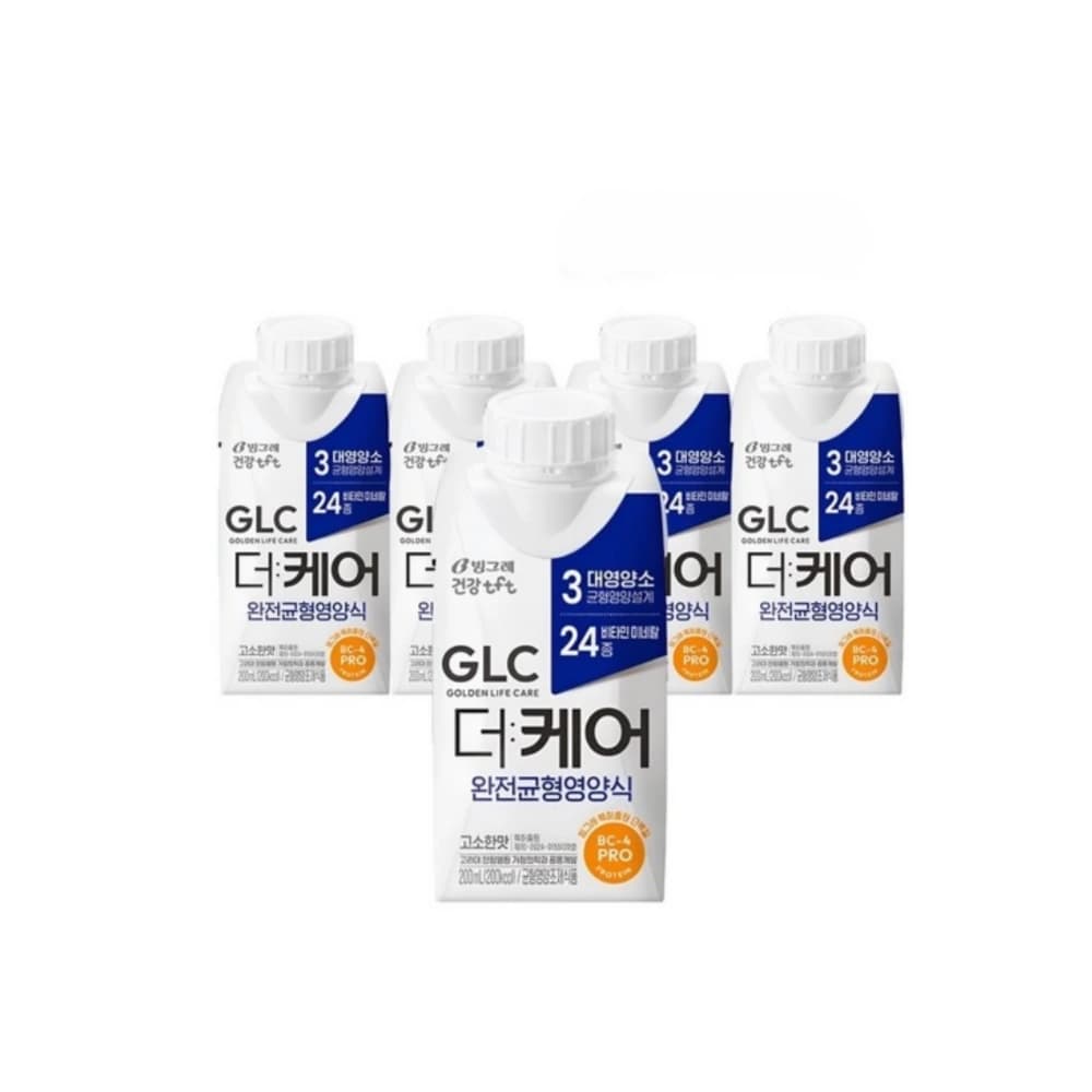 티에프티 GLC 더케어 완전균형영양식 고소한맛 (200ml*18입) (업체별도 무료배송)