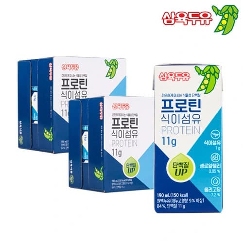 프로틴 식이섬유 190ml x 24팩 (업체별도 무료배송)