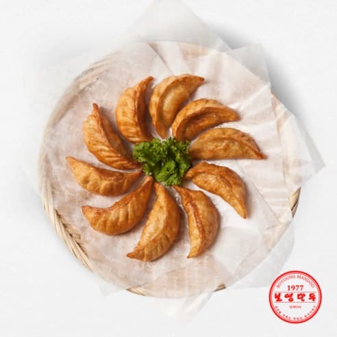 바삭아삭 김치군만두 3kg x 1팩 (총 3kg)  (업체별도 무료배송)