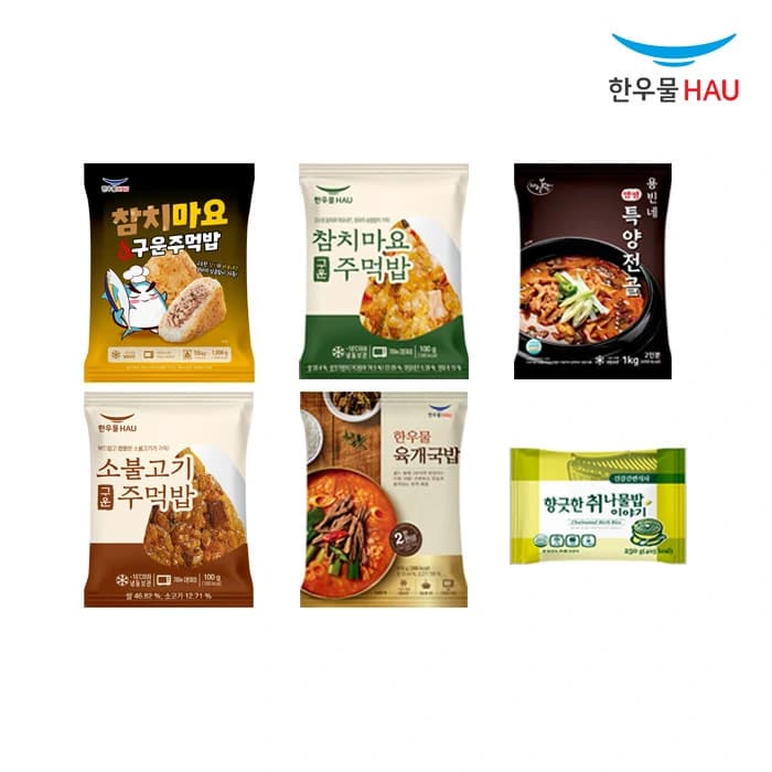 참치마요 구운주먹밥 100g x 20개+용빈네 특양 전골 1kg x 2개 (4인분) 외 4종 택1 (업체별도 무료배송)