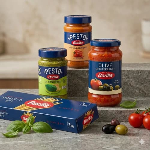 스파게티면 1kg x 3개 + 올리브파스타소스 400g x 1개 + 깔라브레제 페스토 190g x 3개 + 제노베제 페스토 190g x 3개 (총 10개) (떠리무료배송)
