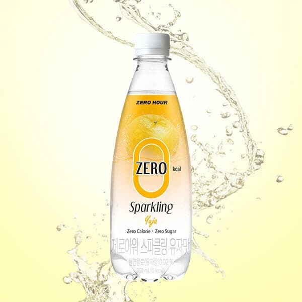 제로칼로리 탄산음료 유자맛 350ml x 24개 (떠리무료배송)