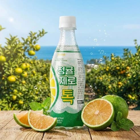 제로칼로리 청귤톡 제로톡 350ml*20개입 x 1박스 (떠리무료배송)