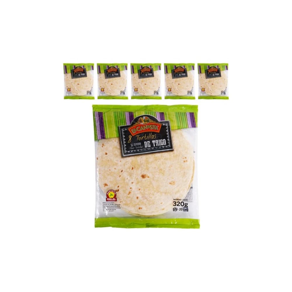 라카나스타 밀 또띠야 20cm 320g 6개