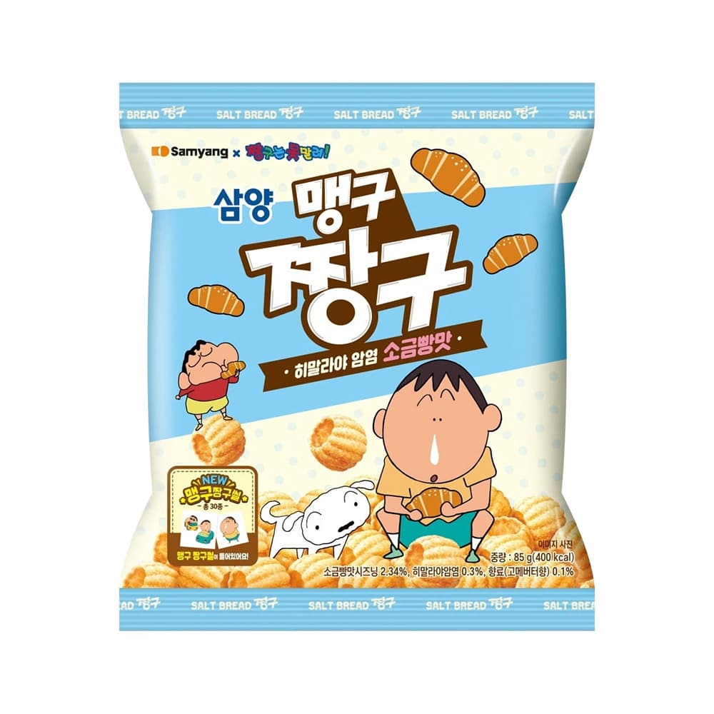 삼양 맹구짱구 소금빵맛 85g x 12개 (업체별도 무료배송)