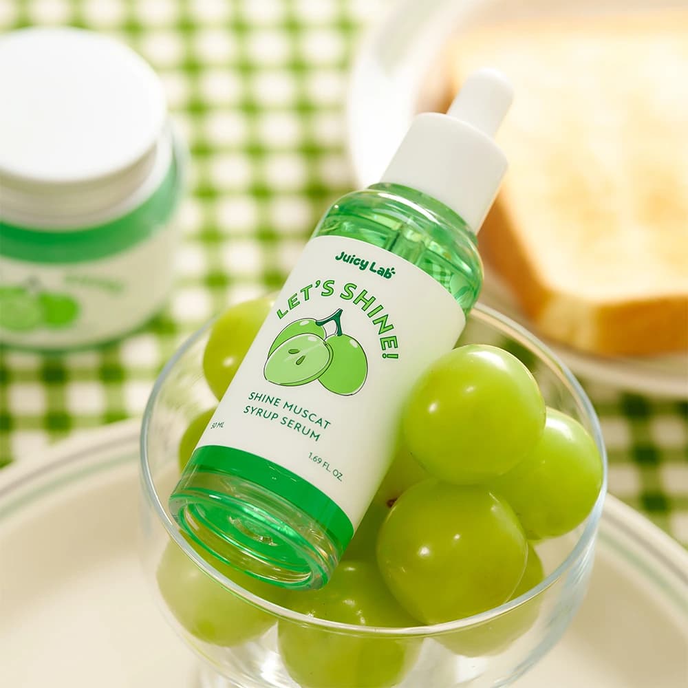 렛츠샤인 샤인머스캣 시럽 세럼 50ml (미백/주름개선 기능성)(업체별도 무료배송)
