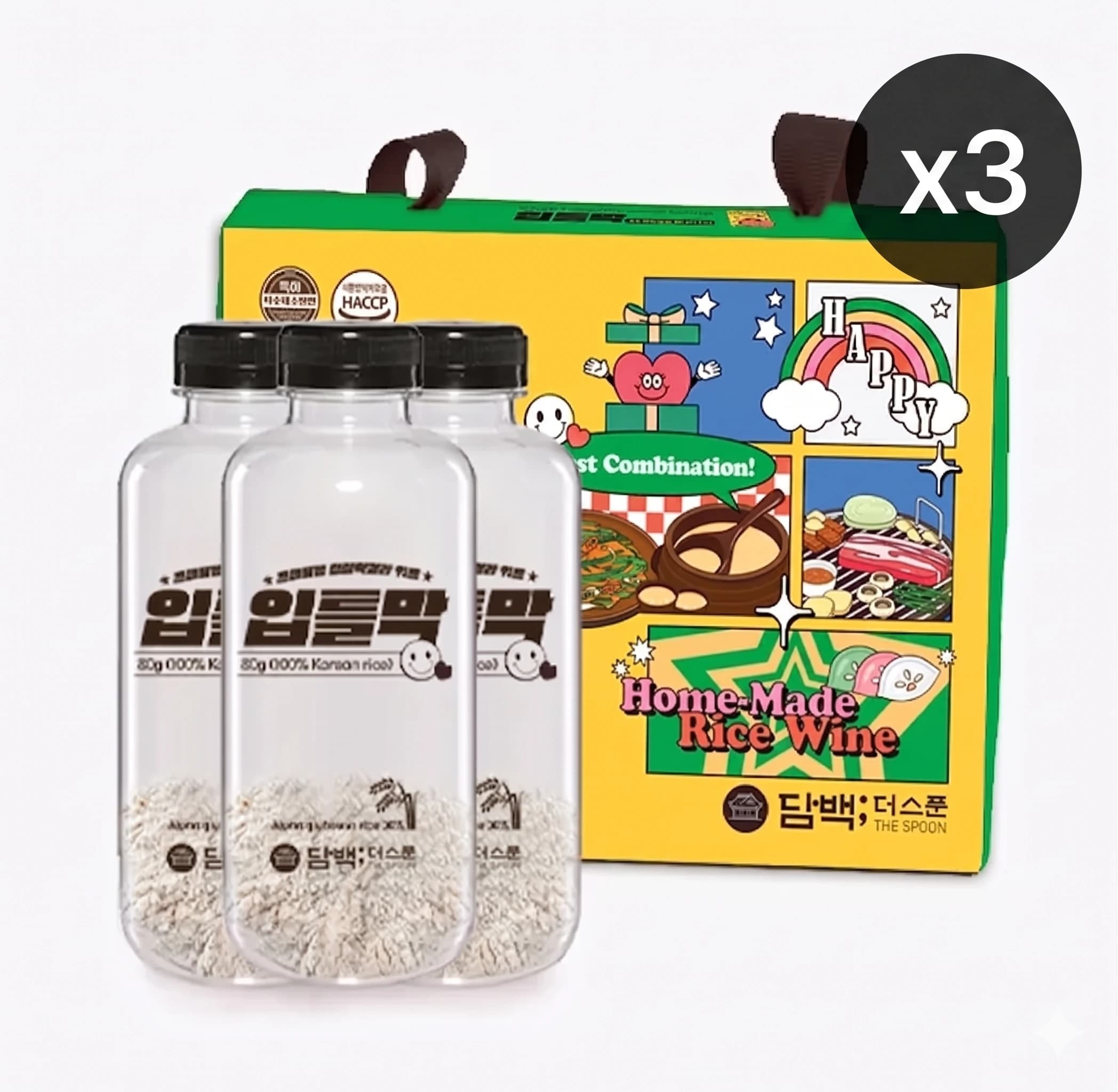 프리미엄 찹쌀 발효 키트 80g 9병