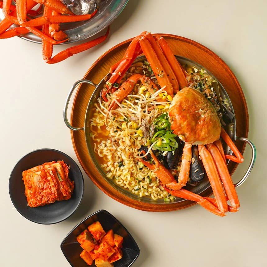 홍게라면 밀키트 580g(2인분) 외 다양 2개