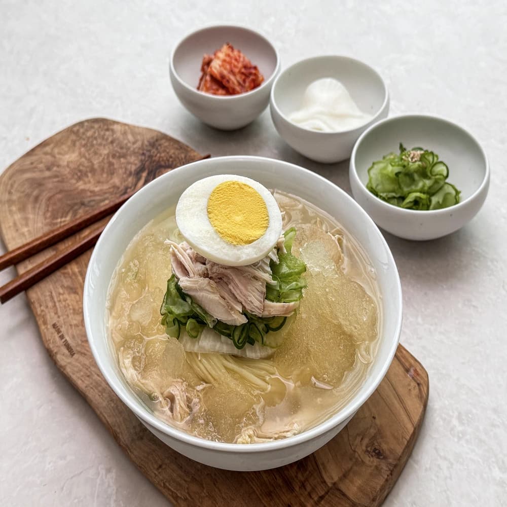 국내산 닭가슴살 초계물국수 2,120g 4인분