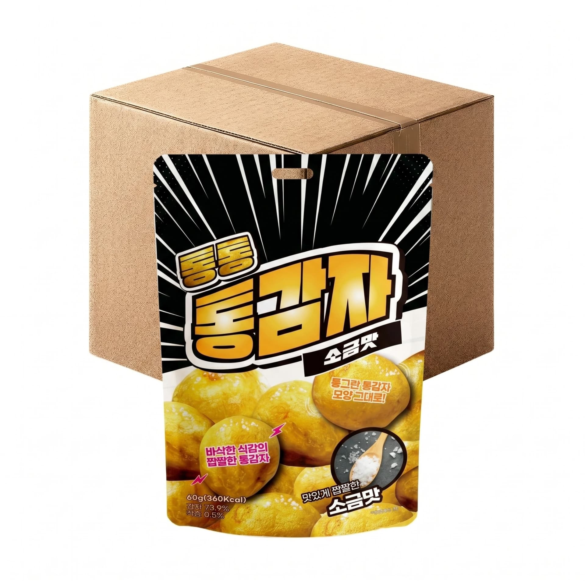 통통 통감자 소금맛 60g*24개입