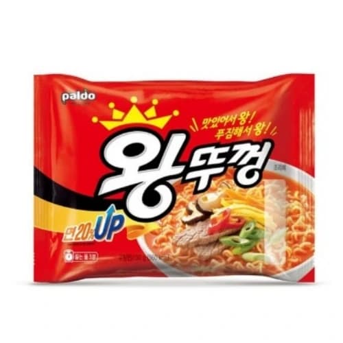 왕뚜껑 봉지면 1입 130g