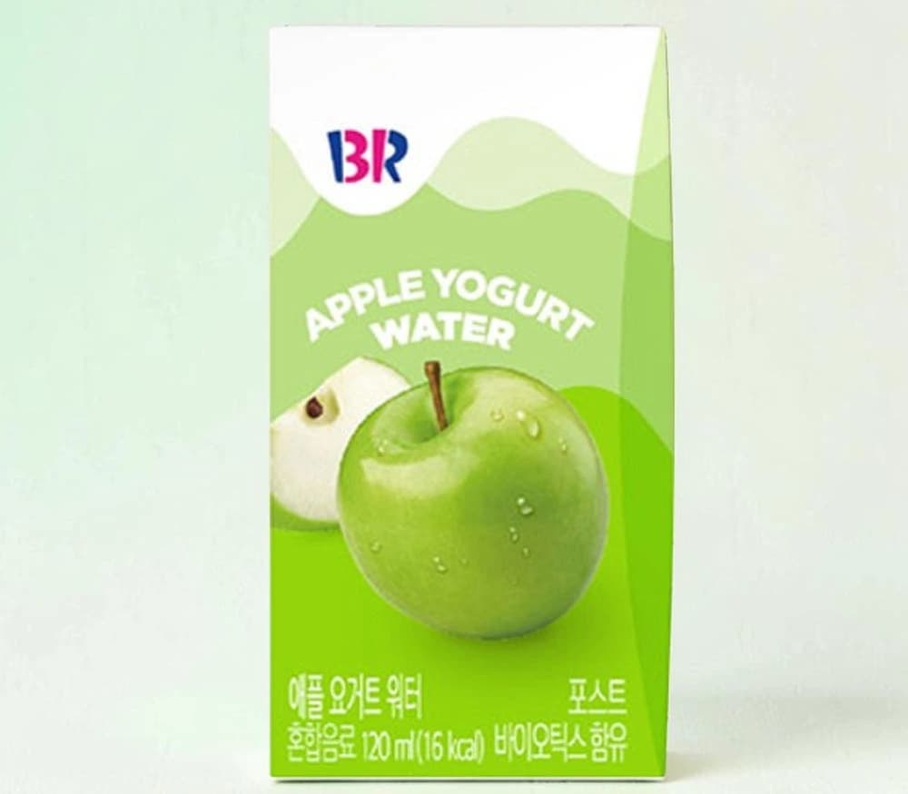 애플 요거트 워터 120ml x 24개 (업체별도 무료배송)