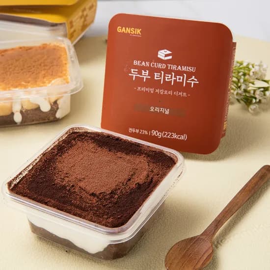 GANSIK 두부티라미수 오리지널맛 90g x 6개