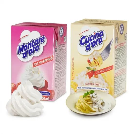 몬타레도르/쿠치나도로 식물성크림 200ml*24개입 x 1박스(2박스단위 구매가능)(떠리무료배송)