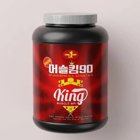 원데이뉴트리션 머슬킹90 WPI 웨이프로틴 락토프리 1kg 1개