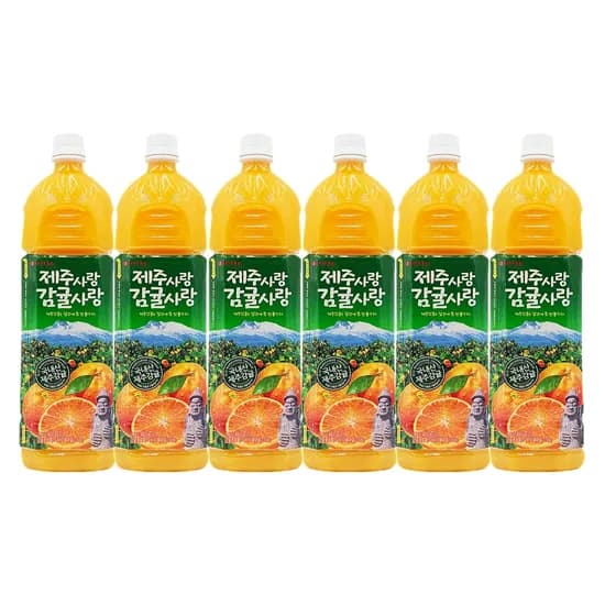 제주감귤 주스 1.5L 6개