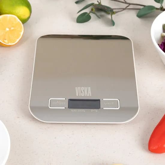 비스카 주방용 전자저울, 실버계열, 5kg, VK-KS1000, 1개