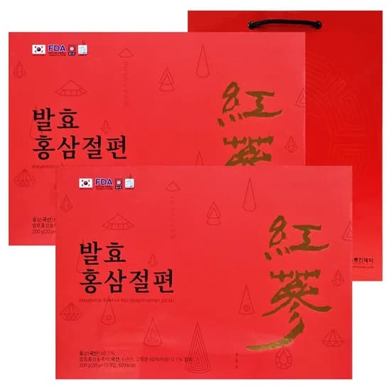 동진제약 발효홍삼절편 200g 2개