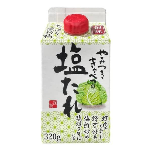 일본 양배추 소스 소미 시오다래 320g 1개
