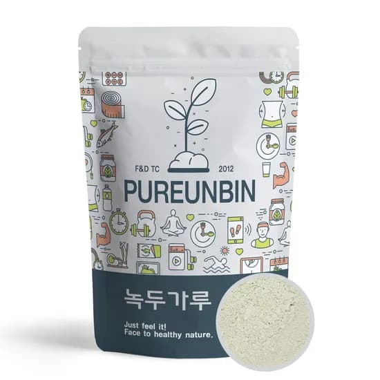 푸른빈 녹두가루 분말 1kg 1개