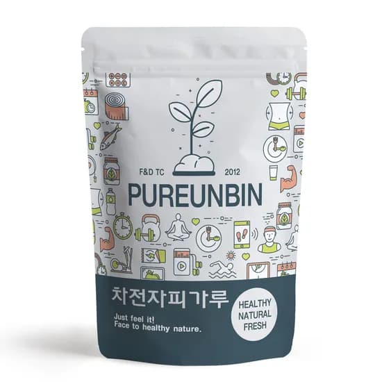 푸른빈 차전자피 가루 분말 500g 1개